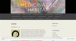 Desktop Screenshot of medicinadelhabitat.com