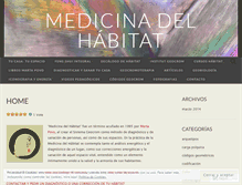Tablet Screenshot of medicinadelhabitat.com